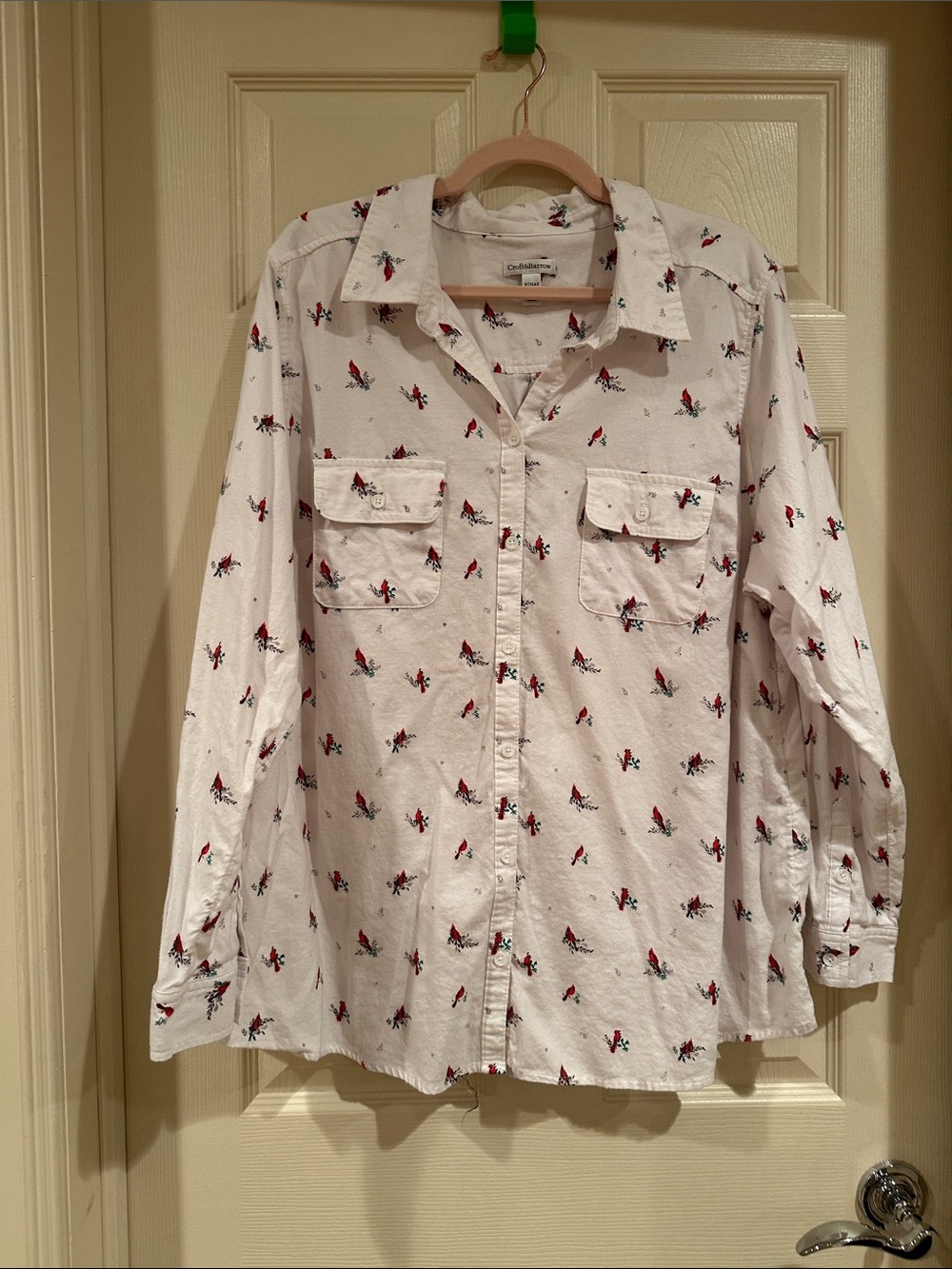 croft & barrow Cardinal Shirt